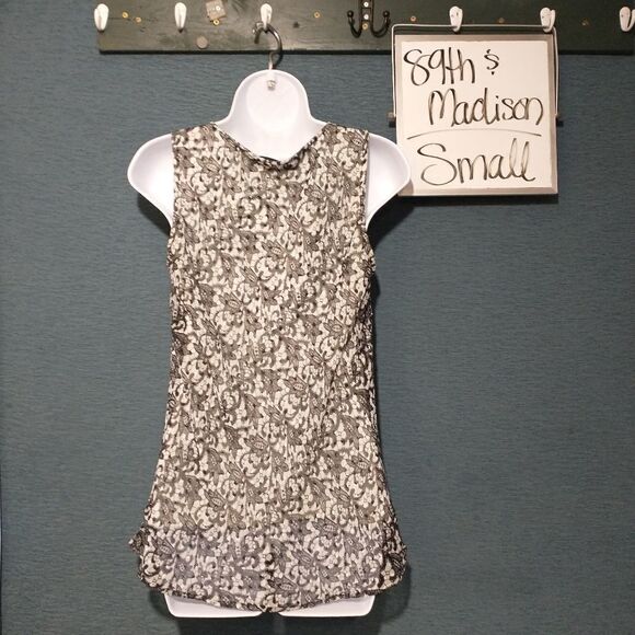 89th & Madison sleeveless lined blouse - Picture 3 of 4